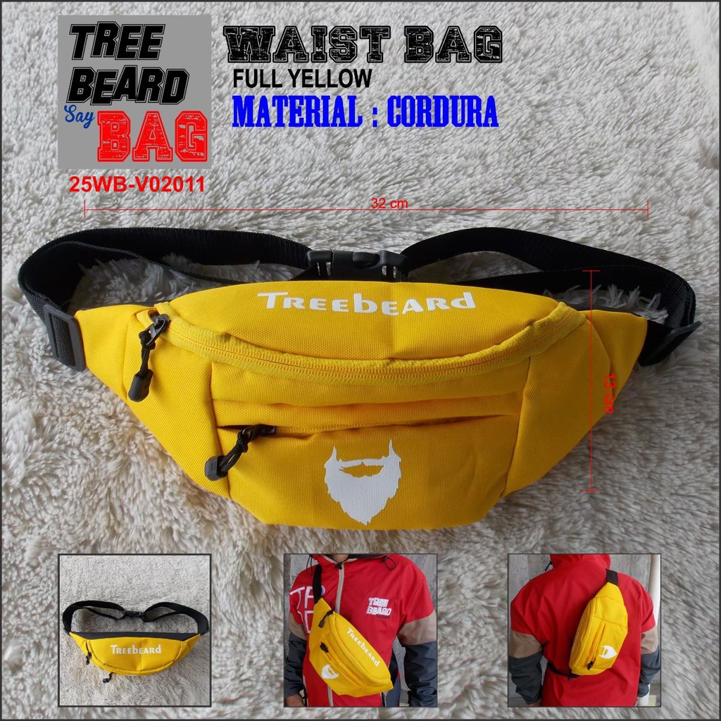 [ BISA COD ] TAS SLEMPANG TERLASRIS / TAS SLEMPANG DISTRO / TAS SLEMPANG WAISTBAG ORIGINAL TREEBEARD