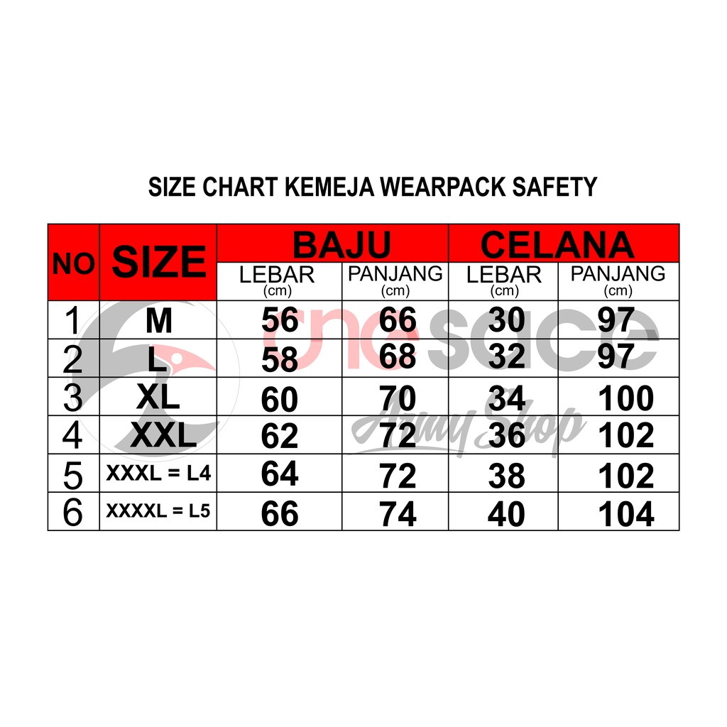 Wearpack safety setelan baju celana kerja scotlight/kemeja kerja safety/baju safety stelan