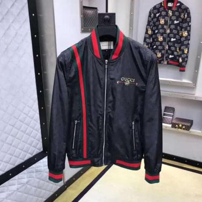 Barang Bagus Jaket Gucci Premium High Quality Mirror 1:1 / Pria 05 DISKON