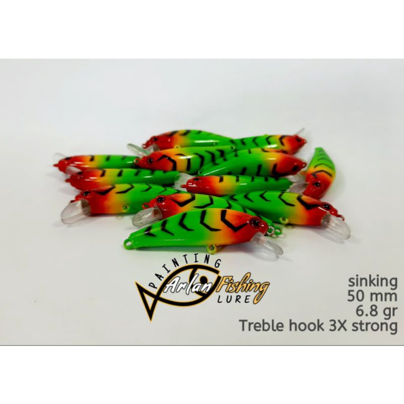 Umpan Casting Minnow Ultralight mirip Hinomiya Agile dan Senses Savior