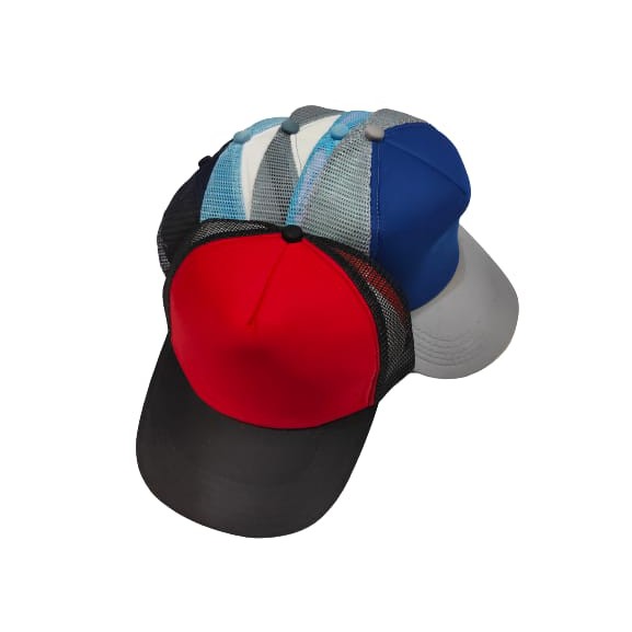 TOPI JARING POLOS//TOPI TRUCKER JARING POLOS-PURANGSAKATO_SHOP