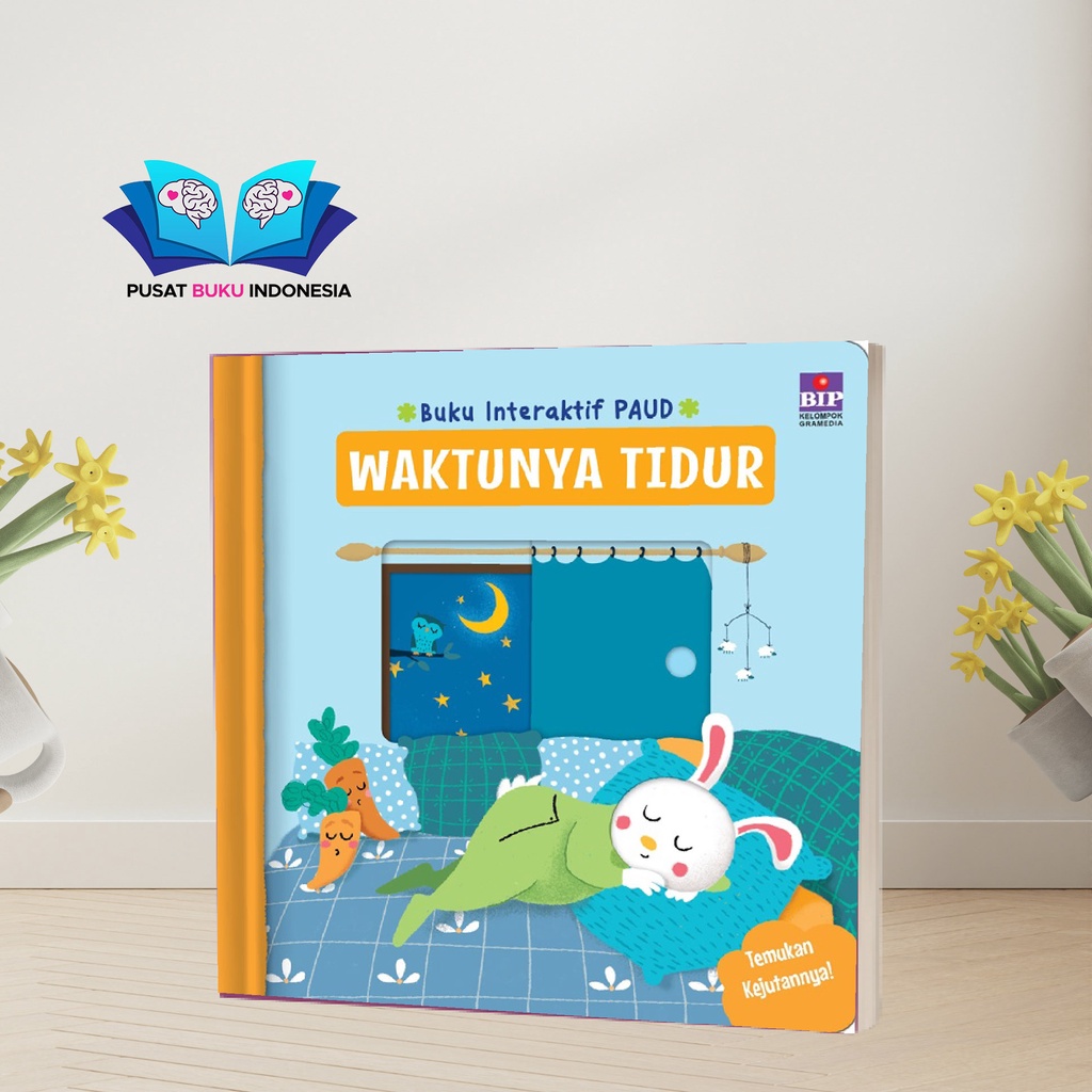 Jual BUKU DONGENG CERITA ANAK BUKU INTERAKTIF PAUD WAKTUNYA TIDUR ANAK