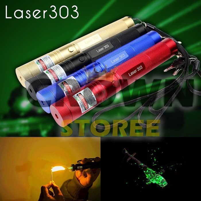 

Termurah Laser Green Pointer -303 Alumimium Body