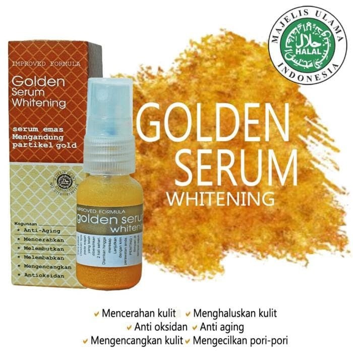 dDeltaShop Serum Gold / Golden Whitening Humphrey BPOM