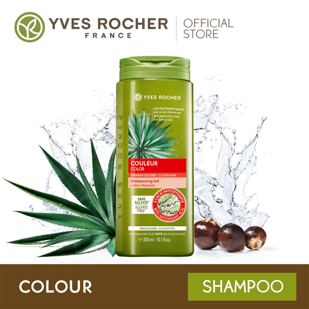 Yves Rocher Color Shampoo 300 ml Shopee Indonesia