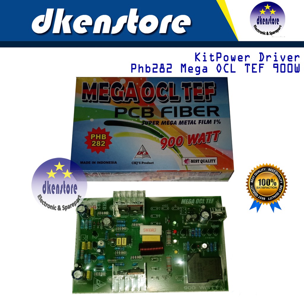 Kit Mega OCL TEF PHB282 Mono 900W Driver