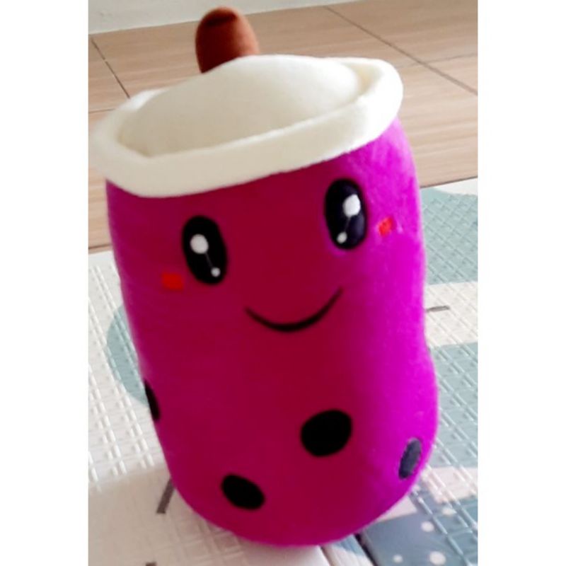 boneka Boba viral milk tea / boneka Boba ukuran 25 cm termurah kualitas bagus