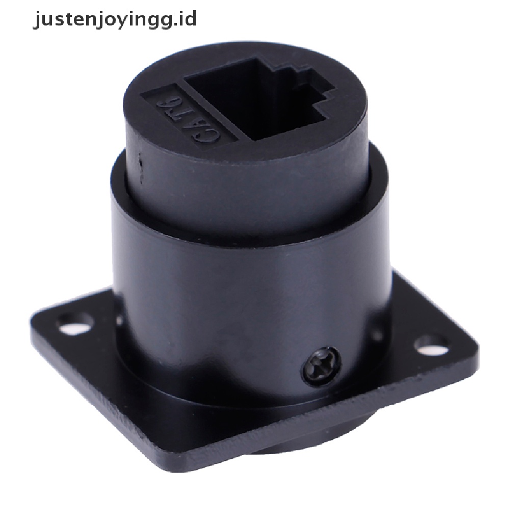 Justenjoyingg.id / RJ45 D-type Modul Soket female Konektor Sinyal cat6 panel mount network