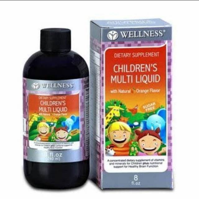 Wellness Children's Multivitamin Liquid Bayi & Anak