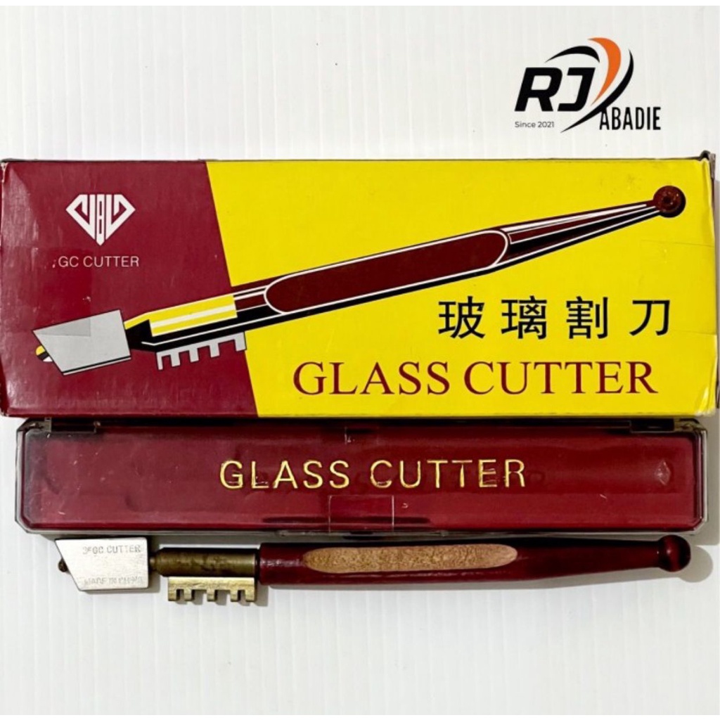 [3 PCS] Pisau Pemotong Potong Kaca GG Kayu Glass Diamond Cutter RRT DIAMOND