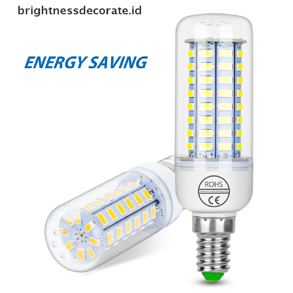 Bohlam Lampu Jagung Led E27 / e14 220v Warna Putih Dingin