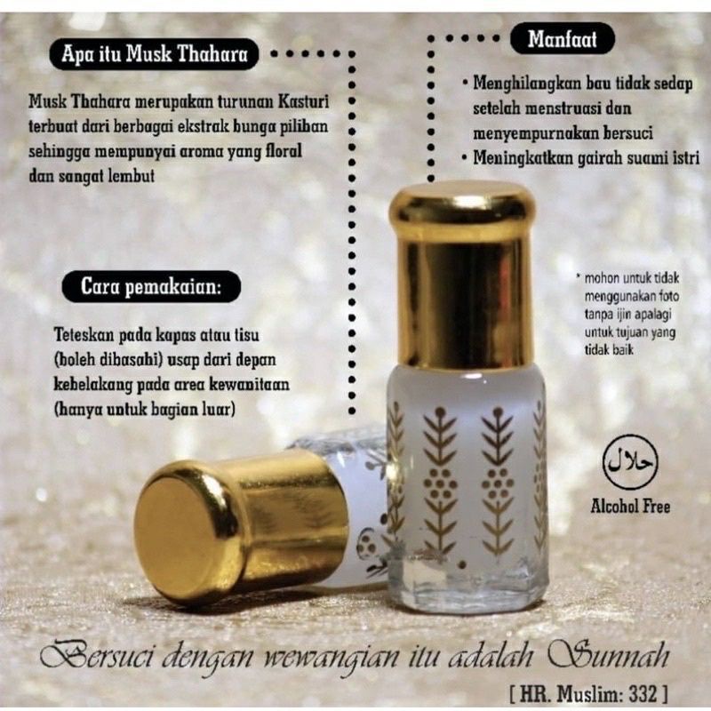 0Misk Thaharah/Musk Thaharah/Misk Thoharoh parfum kewanitaan