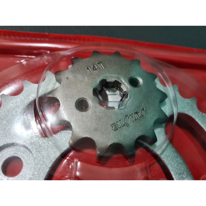 Gear Set Gir Paket Rantai Roda Kit Honda Kharisma Supra 125 KPH