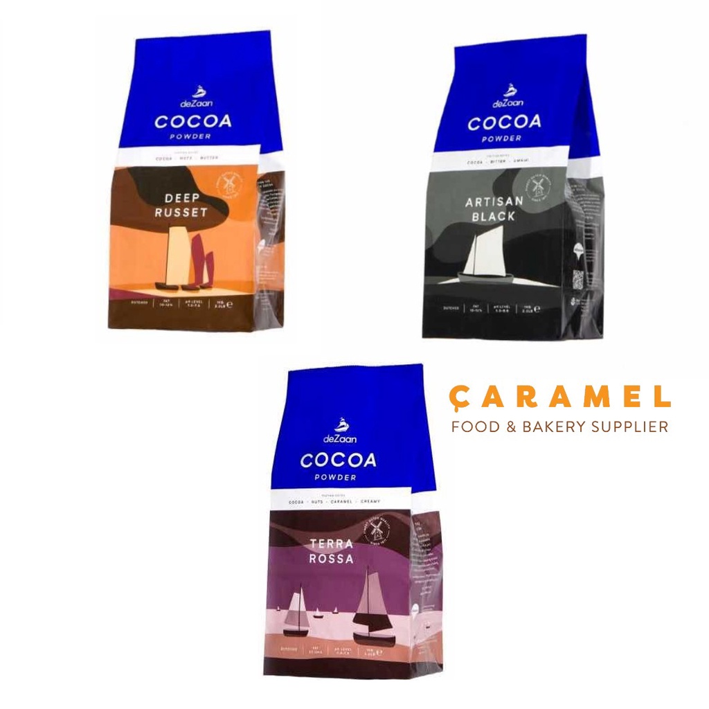 

DeZaan Cocoa Powder 1kg - Artisan Black - Deep Russet - Terra Rosa - Cocoa Powder - Powder - Cocoa - Cocoa Bubuk