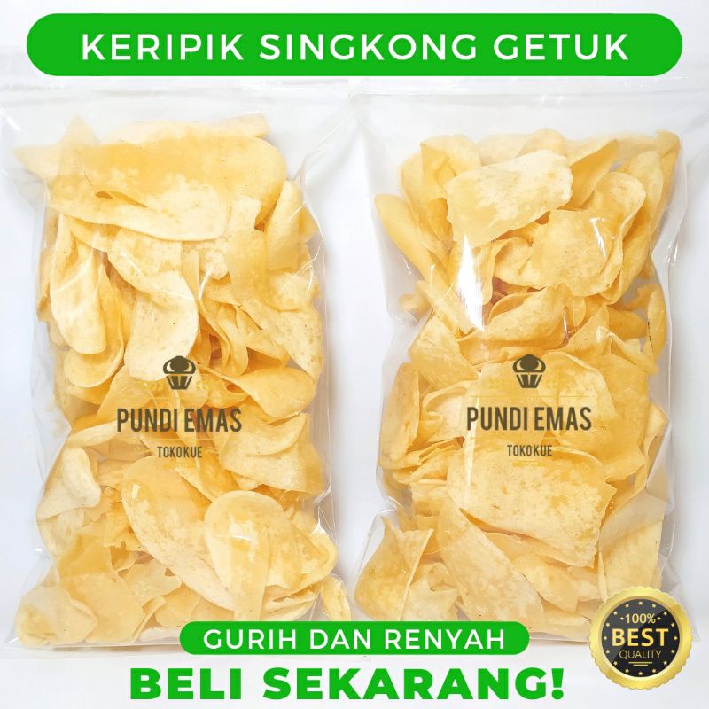 Keripik Singkong GETUK Asin Gurih 250gr