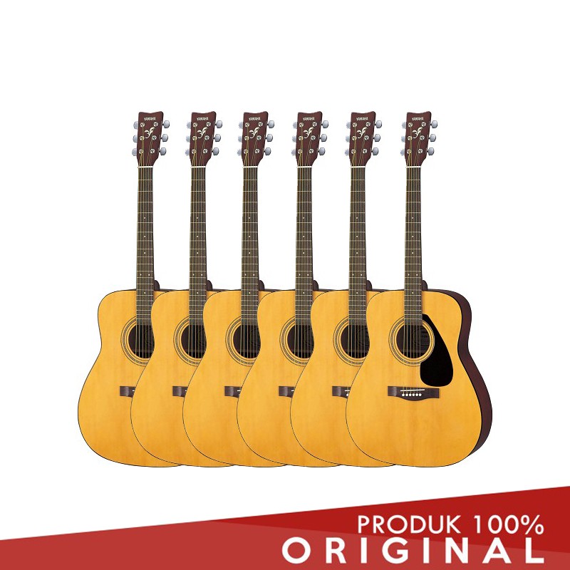 Yamaha Gitar Akustik Folk F-310/F 310/F310 NT 6pcs