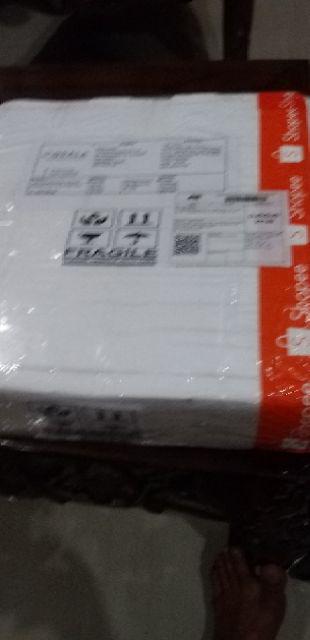 Tempat Uang+penutup Gembok Acrylic 2mm Putih Susu