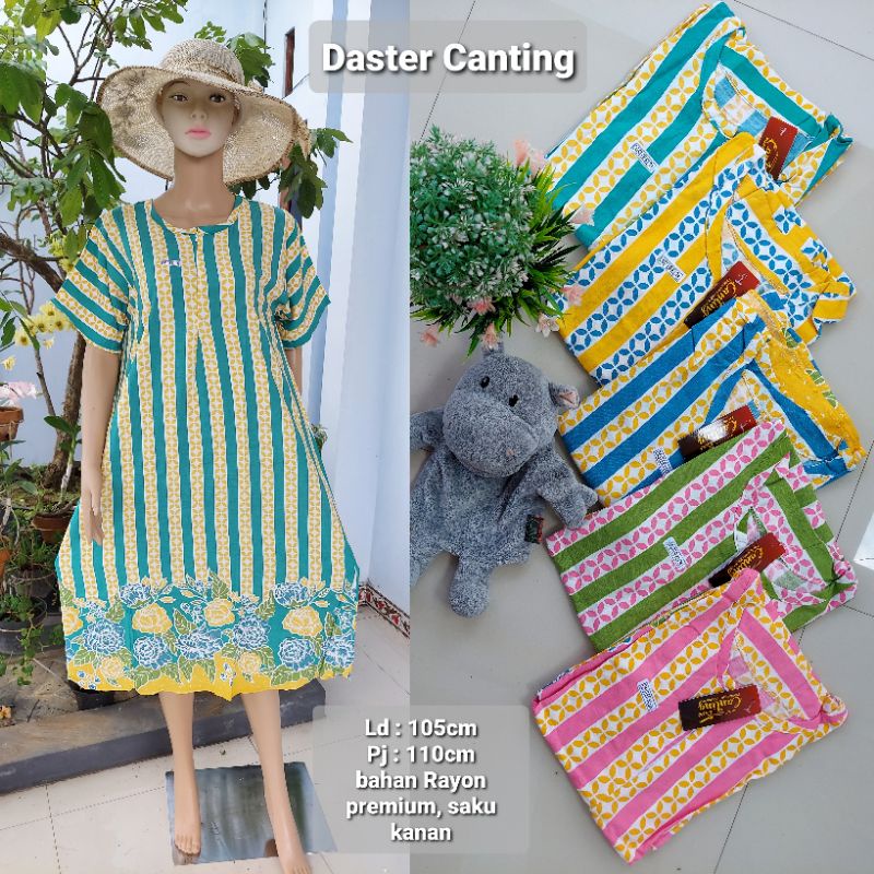 DASTER Canting dan alesha BATIK
