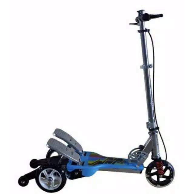 Mainan Anak Skuter Injak RMB Happy New Dual Pedal