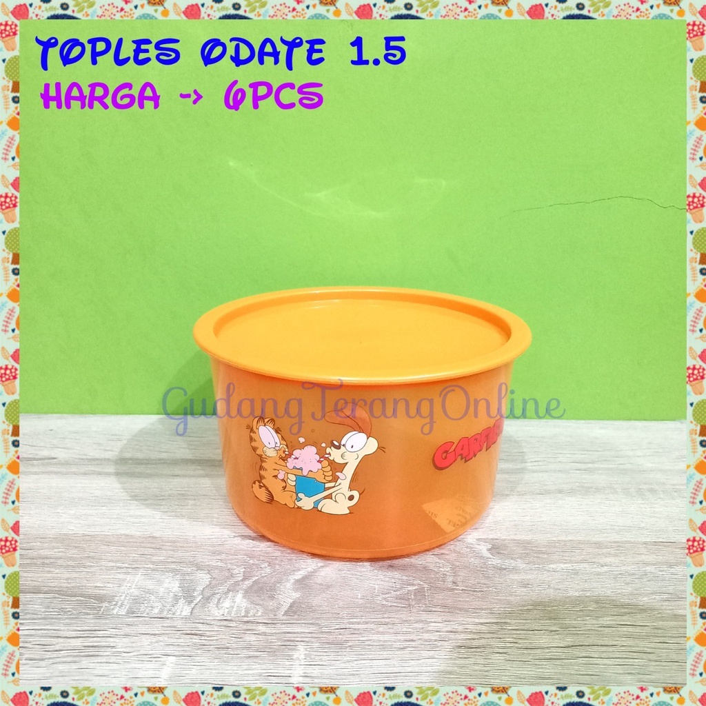 6PCS Toples Odate 1.5 toples jajan calista