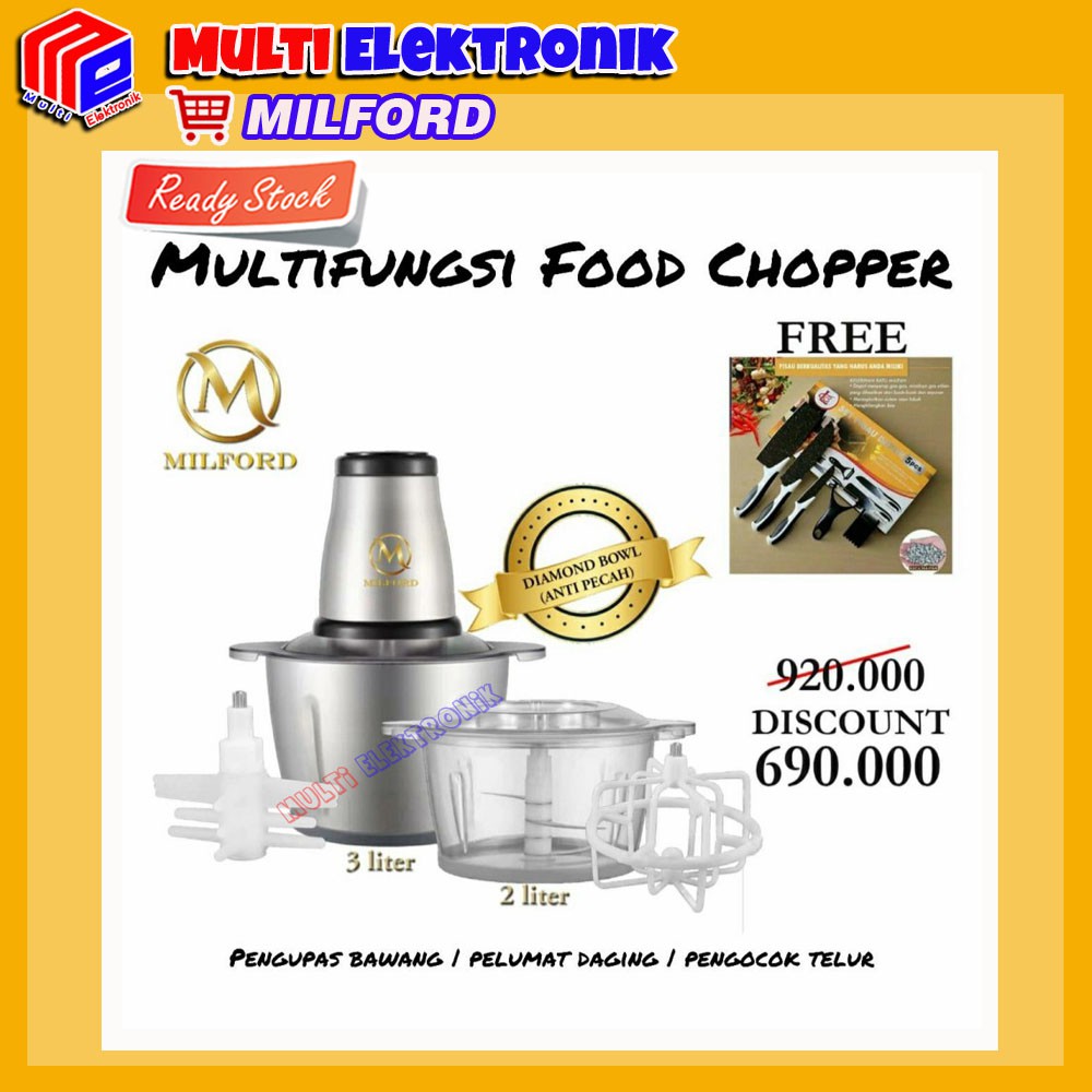 Food Chopper Milford FP200 / Magic Chopper MILFORD