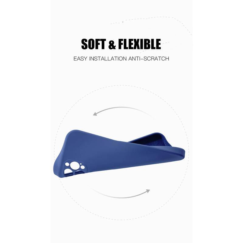 Case Pelindung Bahan Silikon Untuk Iphone 11 12 13 Pro Max X Xs Max Xr