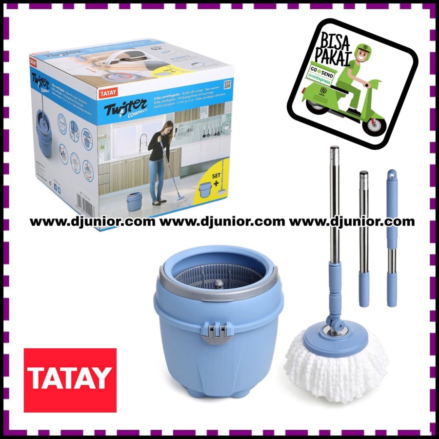 TATAY - TWISTER COMPACT / SET ALAT PEL PUTAR / MOP ACE