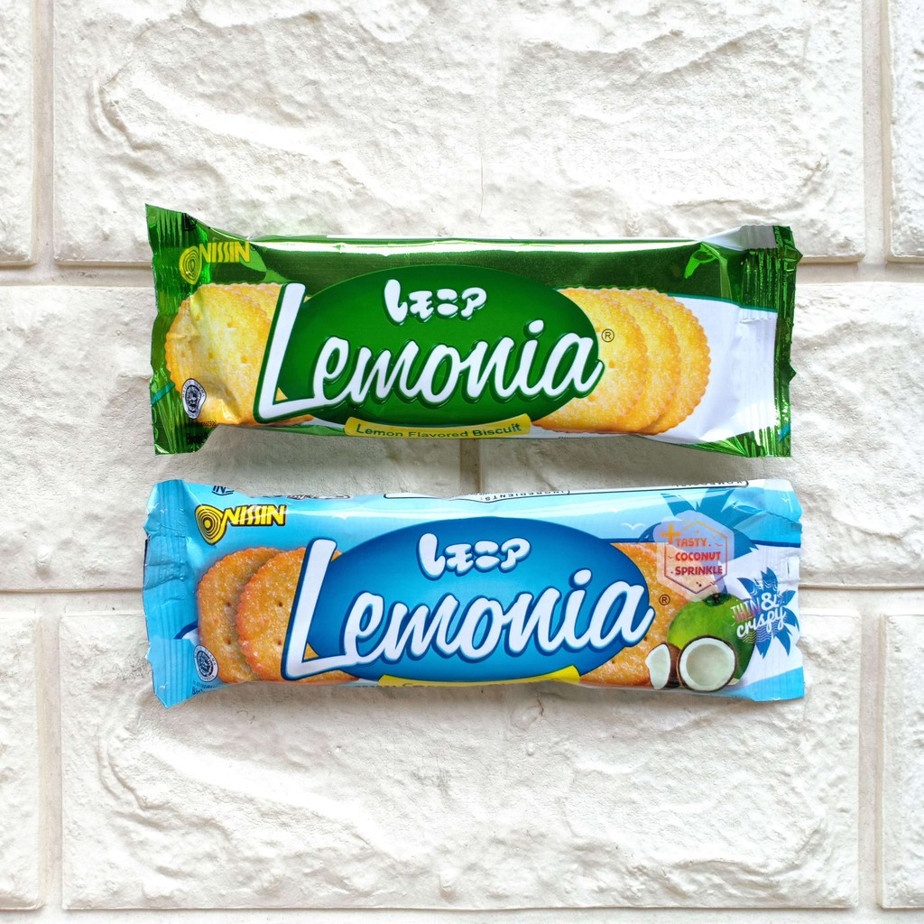 

Nissin Lemonia 20gr Lemon Coconut Kelapa Biscuit Biskuit Sachet Makanan Ringan Snack Cemilan Kue 20