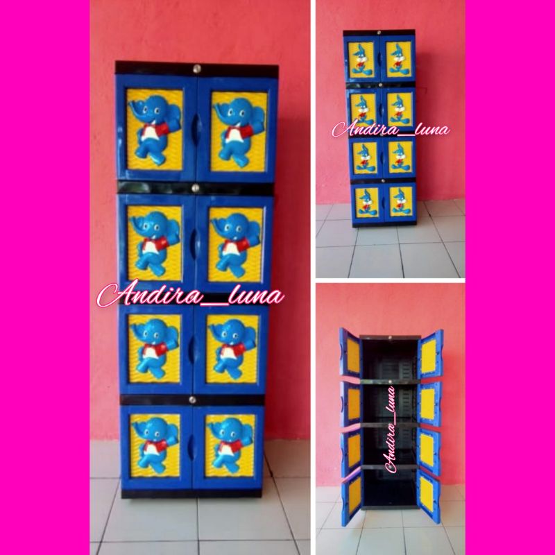 LEMARI AQUOSE MINI BONEKA