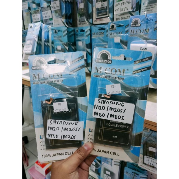 BATERAI MCOM DOUBLEPOWER SAMSUNG M20/M20s/M30/M30S