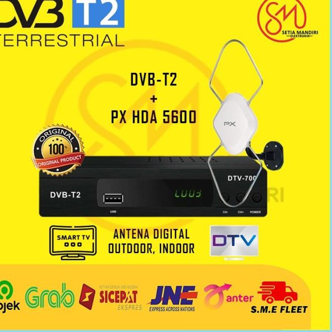 ➲ TERRESTRIAL Receiver Digital TV Set Top Box Full HD STB DVB Tp - tanpa antena (Ready stock)