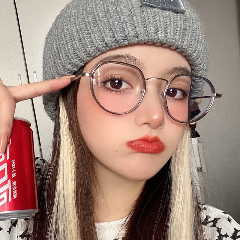 *ALIBABA1688*COD Kacamata Fashion Lensa Transparan Kacamata Frame Kacamata Unisex