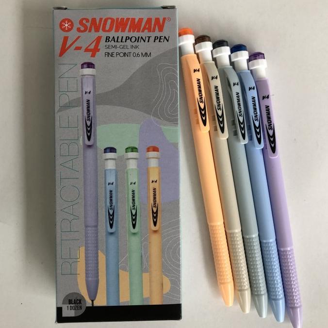 

pulpen Snowman V4 (gross = 12 lusin)