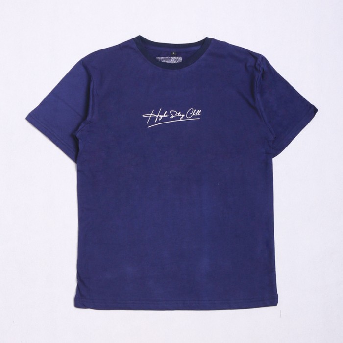 Heyho Kaos - Sign Stay Chill Navy - Navy T