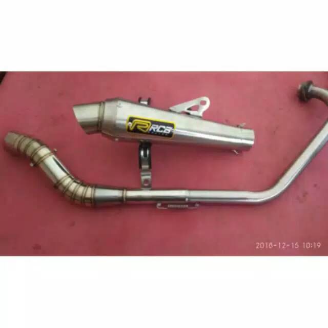 knalpot racing RCB all cb klasik. gl. tiger. megapro. skorpio. triv. tander. cbr. cb150. verza. dll