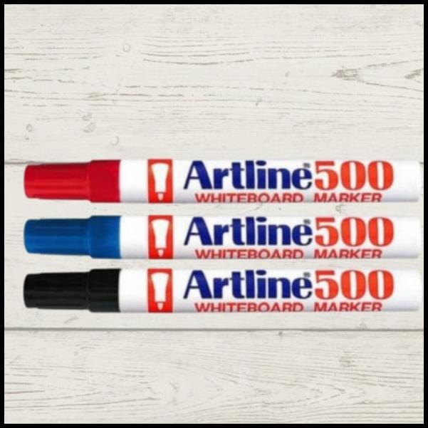 

Daisydooo | Spidol Artline 500 Whiteboard Sedus (12Pcs) Original Hitam /Biru/Merah
