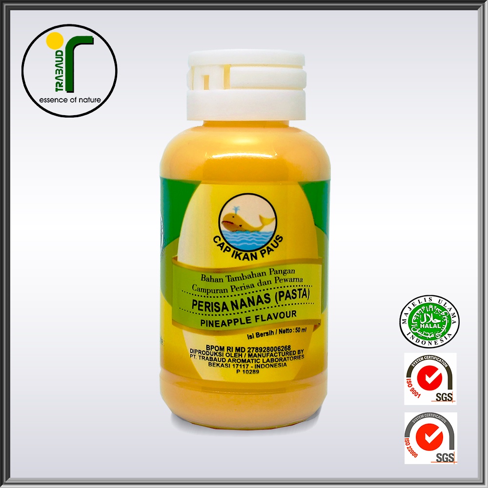 

Perisa Nanas Pasta Pineapple Flavor 50 ML Cap Ikan Paus