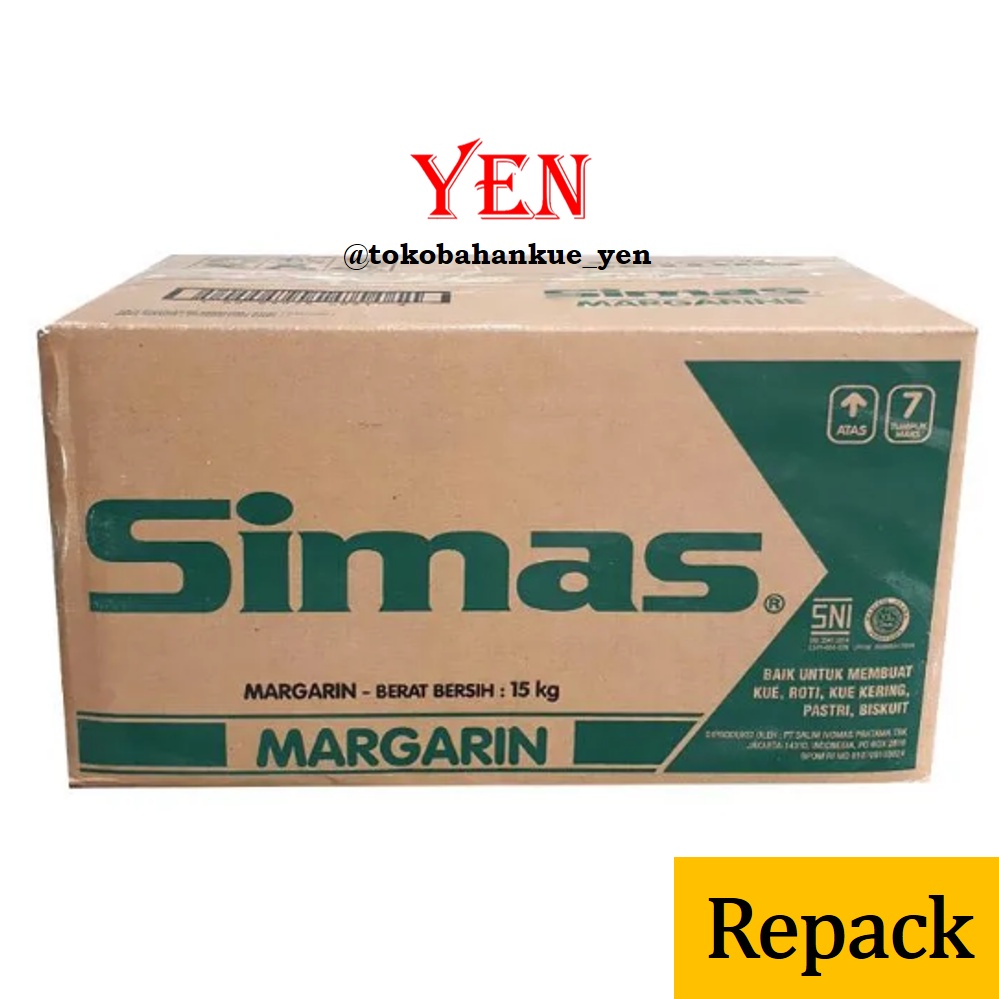 

Simas Margarin Kiloan 250gr / 500gr / 1kg