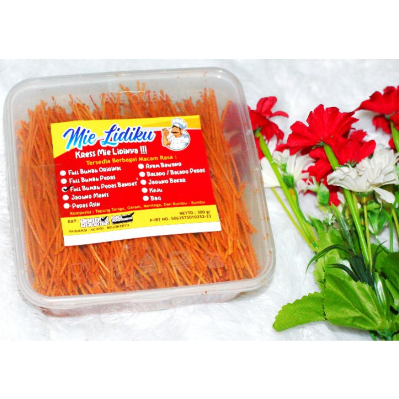 

Mie lidi Box 200 gram/Mie Lidi box/Mie lidi Kinar/Mie lidi Mojokerto