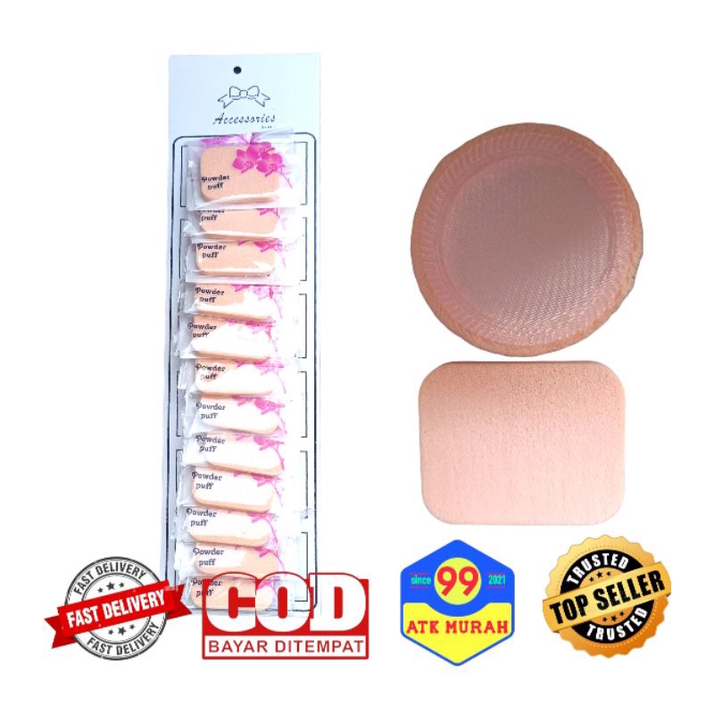Spon Bedak Tabur/alat bedak/rias wajah/spon bedak/aksesoris/alat kecantikan