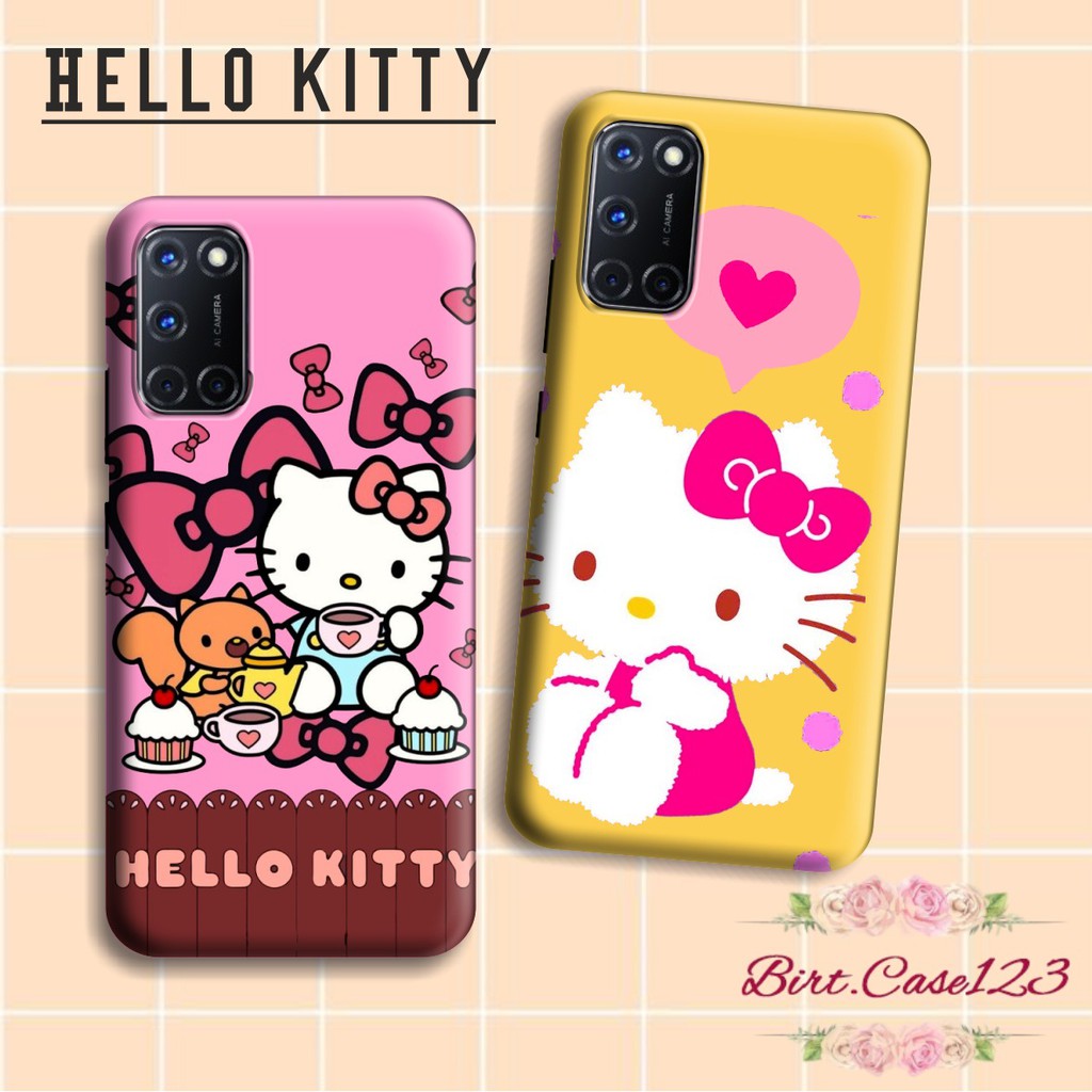 Softcase HELLO KITTY Realme C3 U1 2 2 Pro 3 Pro 5 5i 5s Pro 6 Pro X Xt C11 C12 C15 BC767