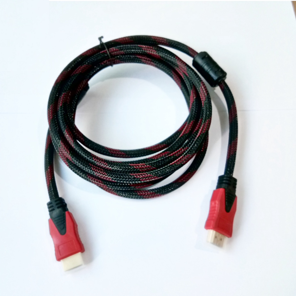 KABEL HDMI TO HDMI 3M  Male laptop monitor Male Versi 1.4