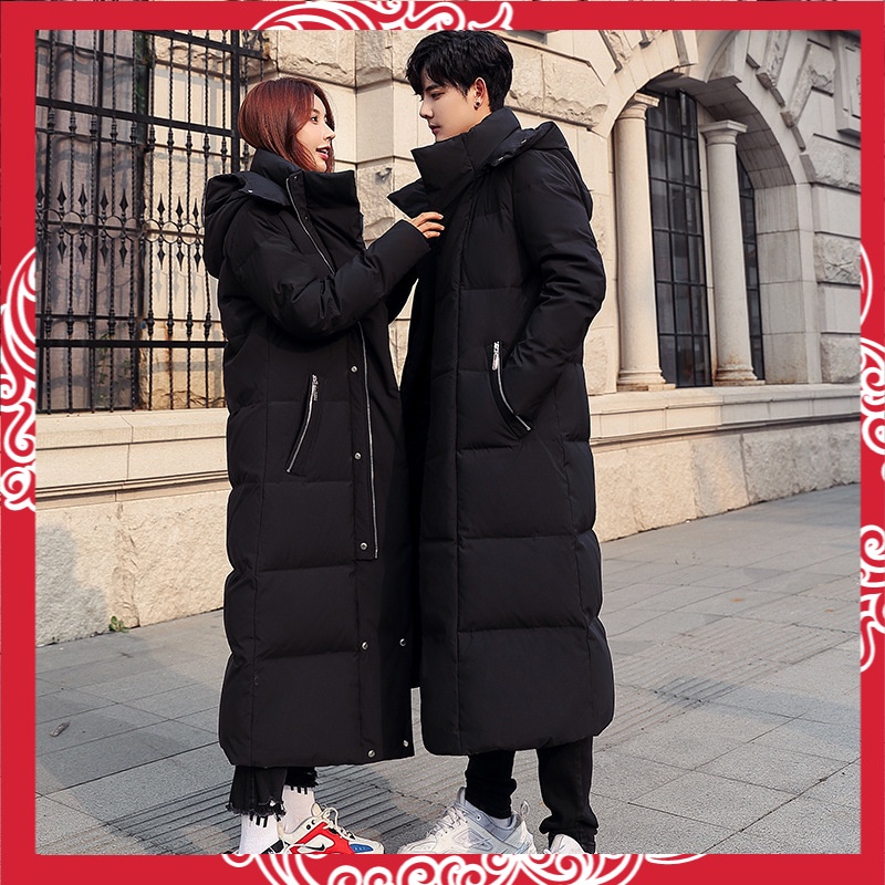 2022  Pria  Wanita Beberapa Jaket Pria Tipe Panjang  Bawah Lutut  Korea Mahasiswa Mantel  jaket  Ker