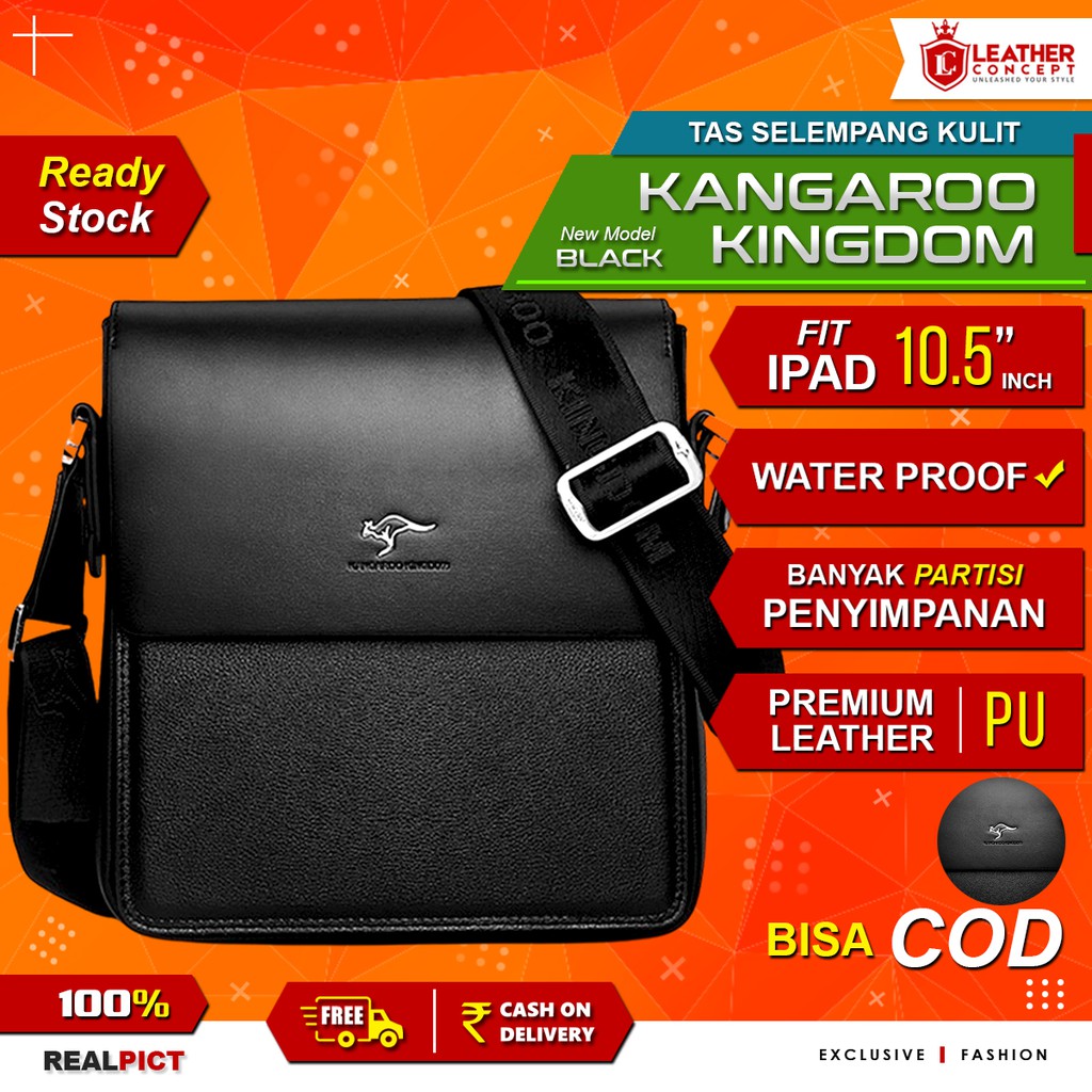 Tas Selempang Kangaroo Kingdom Terbaru