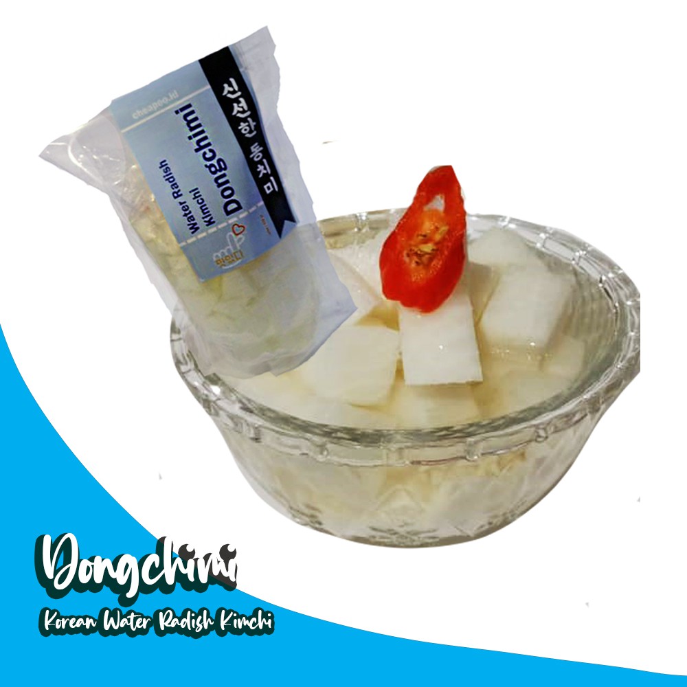 Kimchi Lobak Putih Radish Water Kimchi Dongchimi 250 Gr Shopee Indonesia