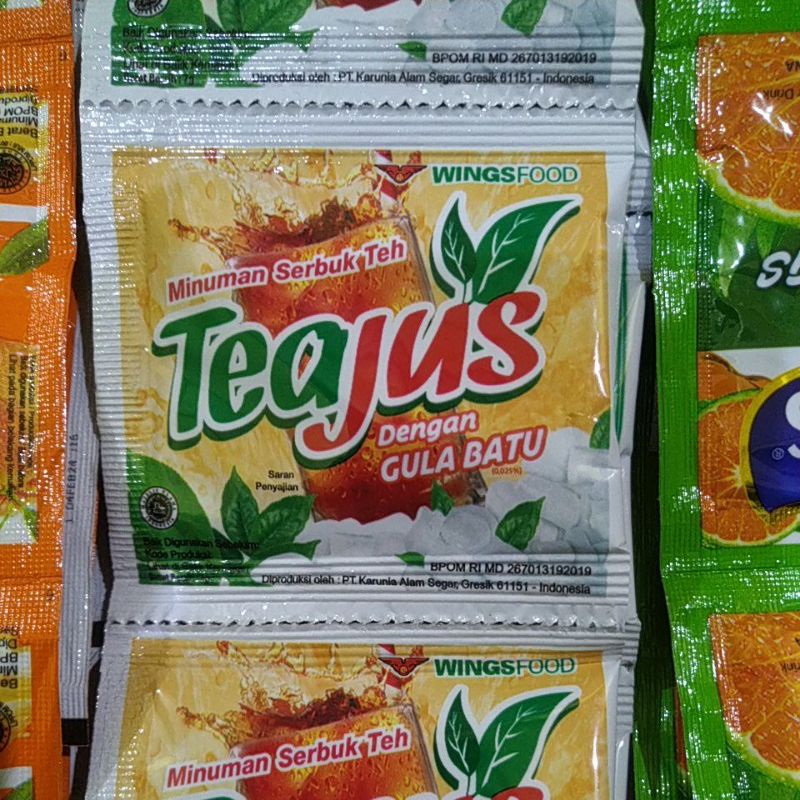 

Tea jus gula batu