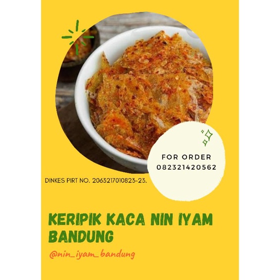 

Keripik Kaca oleh oleh Bandung