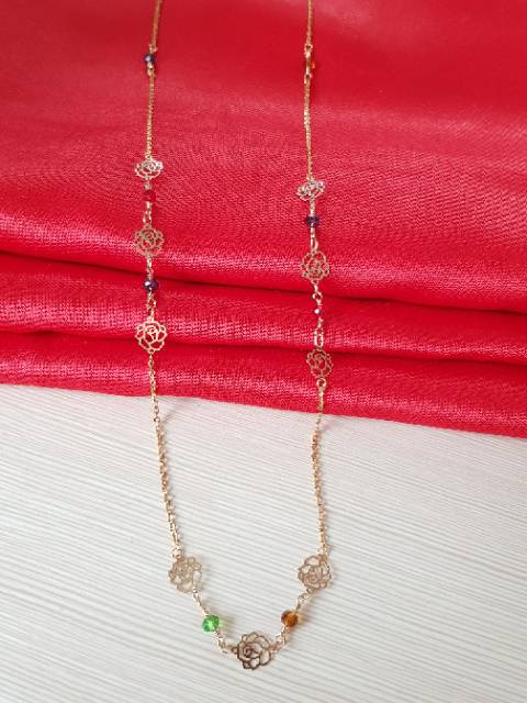 Kalung fashion korean Titanium Antikarat Import KS02