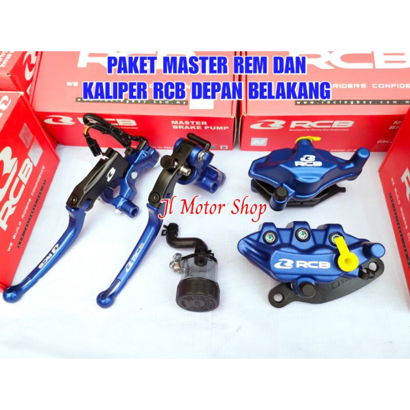 MASTER REM RCB S1 HANDLE KOPLING PLUS KALIPER CALIPER RCB DEPAN S1 BELAKANG S55 VIXION R15 JUPITERX KING TIGER CBR150 SATRIA FU GSX CB150 SONIC MX NEW DLL