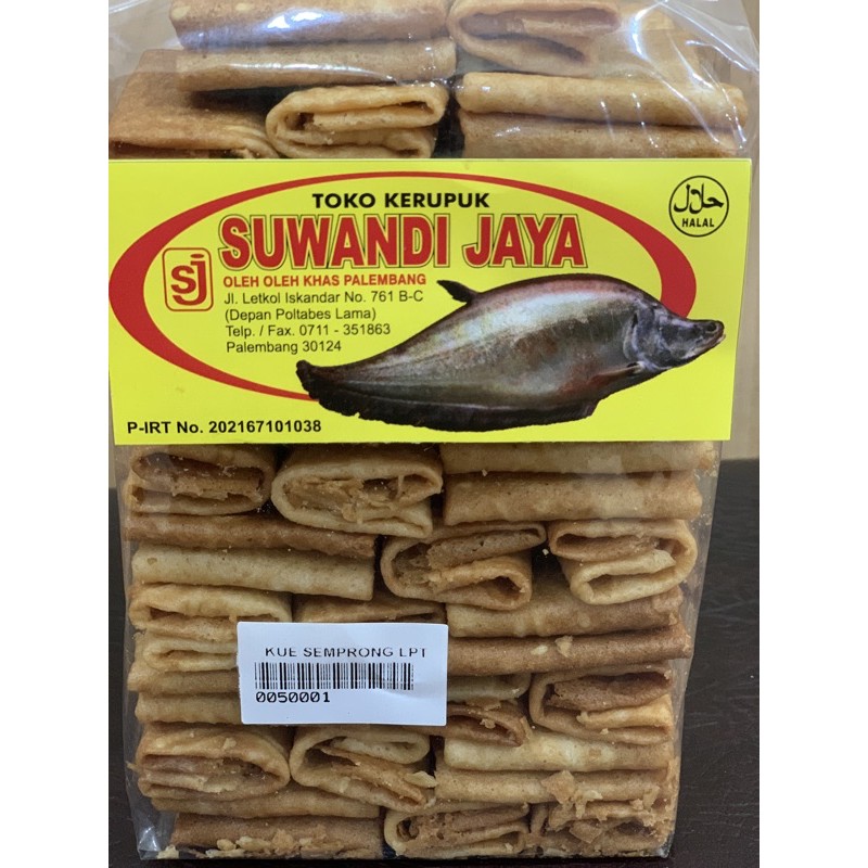 

Kue Semprong Wijen Lipat